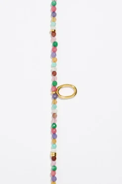 Mujer BIMBA Y LOLA Abecedario<Collar Letra O Piedras Multicolores