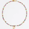 Mujer BIMBA Y LOLA Abecedario<Collar Letra P Piedras Multicolores