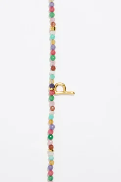 Mujer BIMBA Y LOLA Abecedario<Collar Letra P Piedras Multicolores