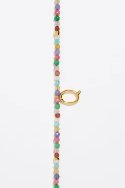 Mujer BIMBA Y LOLA Abecedario<Collar Letra Q Piedras Multicolores