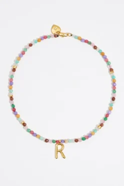 Mujer BIMBA Y LOLA Abecedario<Collar Letra R Piedras Multicolores