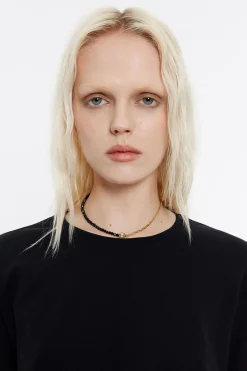 Mujer BIMBA Y LOLA Collares<Collar Logo Candy Cristales Dorado