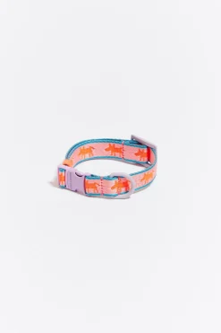 Mujer BIMBA Y LOLA Accesorios Para Perros<Collar Mascota Logo Lola Rosa