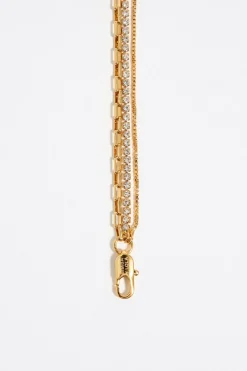 Mujer BIMBA Y LOLA Collares<Collar Multicadenas Cristales Y Piedras Multicolores