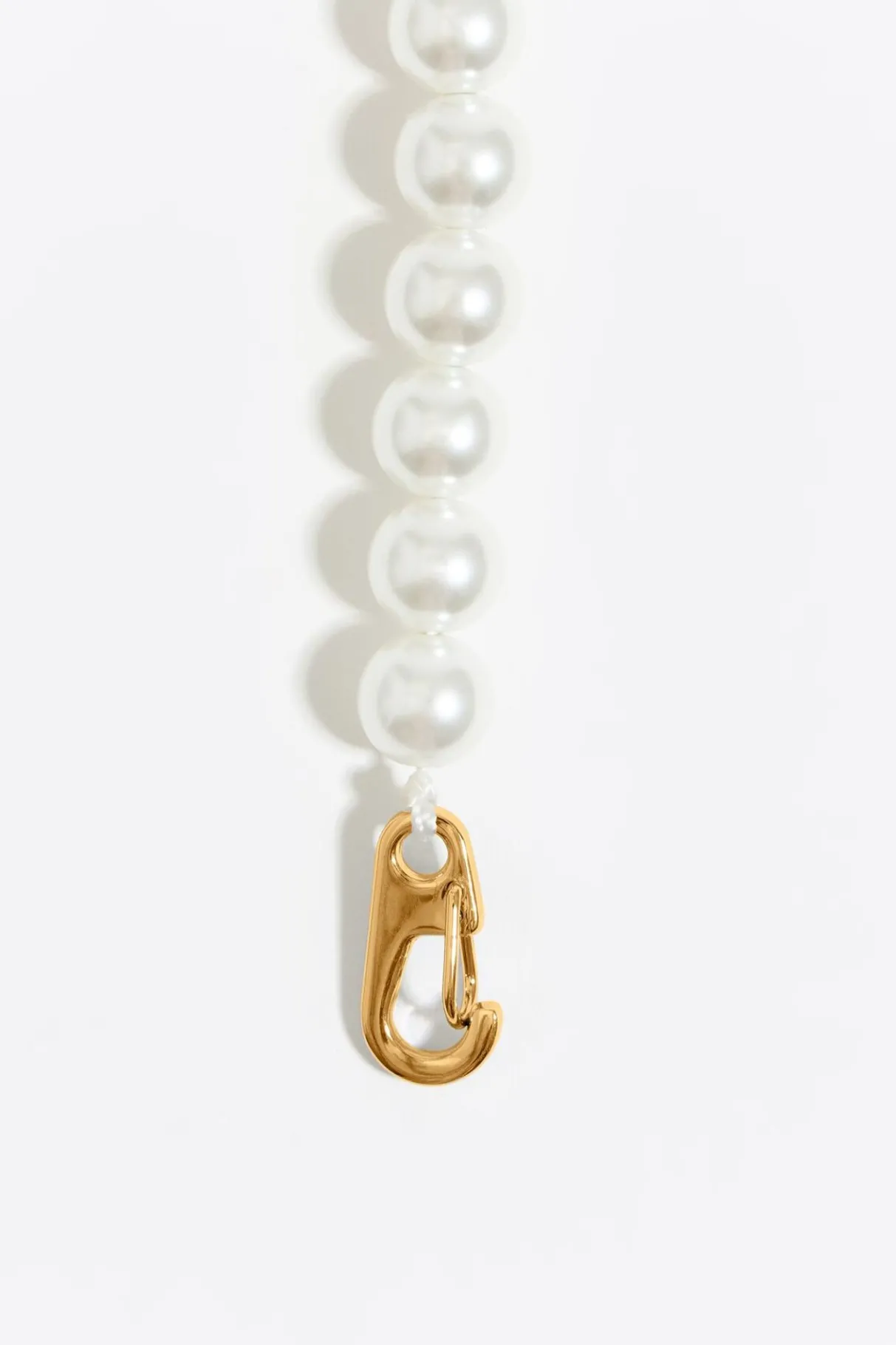 Mujer BIMBA Y LOLA Collares<Collar Perlas Y Corazon Glitter Turquesa