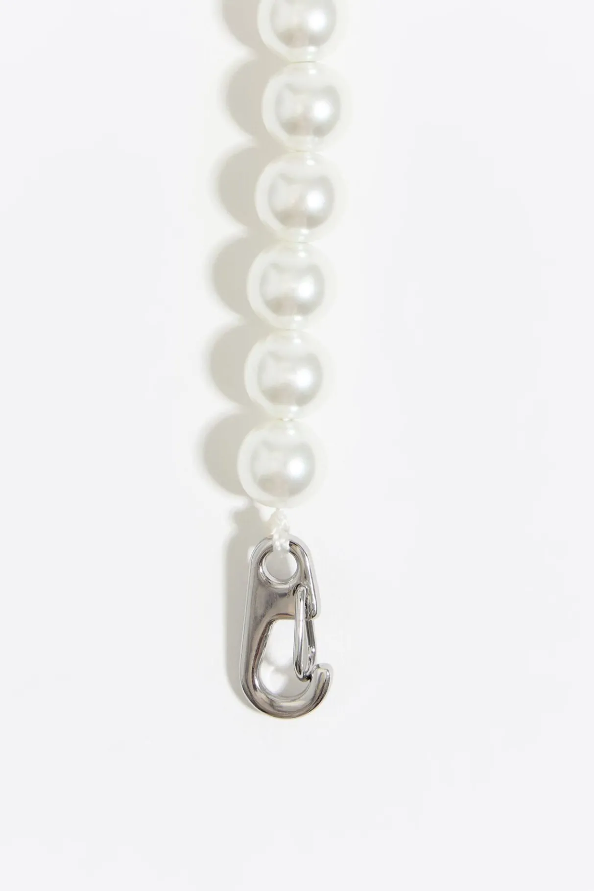 Mujer BIMBA Y LOLA Collares<Collar Perlas Y Corazon Glitter Rosa