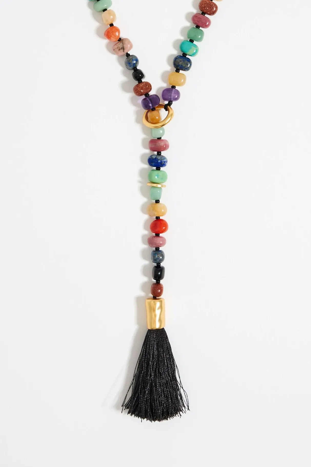 Mujer BIMBA Y LOLA Collares<Collar Piedras Y Borla