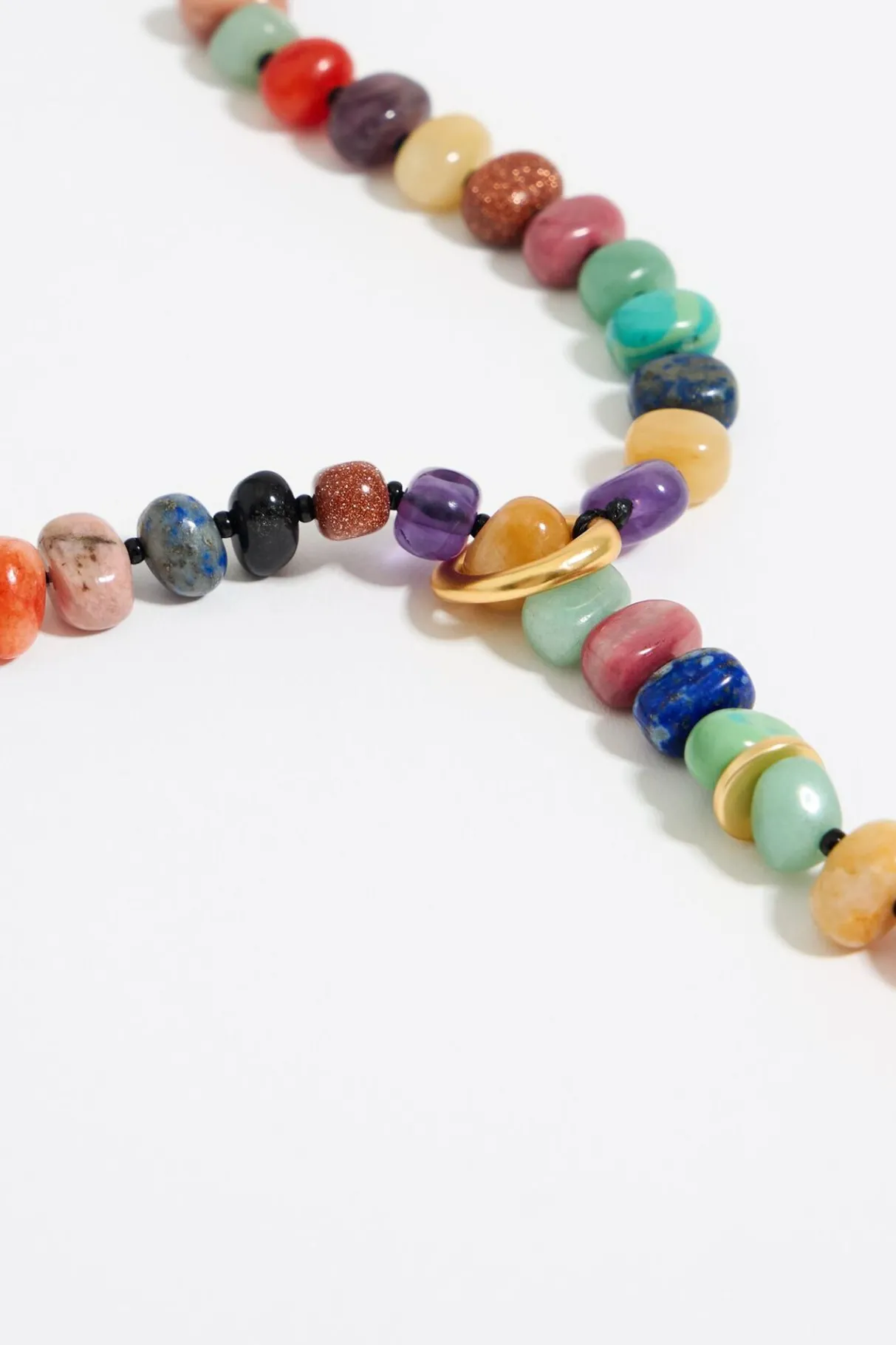 Mujer BIMBA Y LOLA Collares<Collar Piedras Y Borla