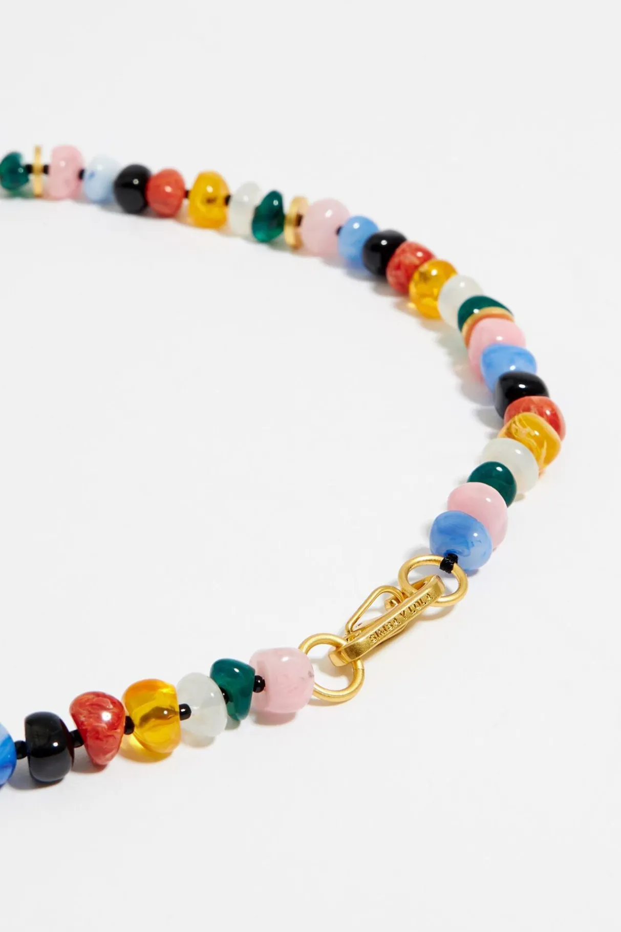 Mujer BIMBA Y LOLA Collares<Collar Resinas Multicolor Candado Corazon