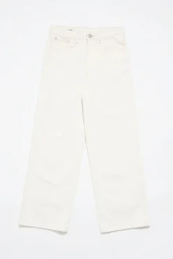 Mujer BIMBA Y LOLA Denim<Culotte - Vaquero Alto Crudo