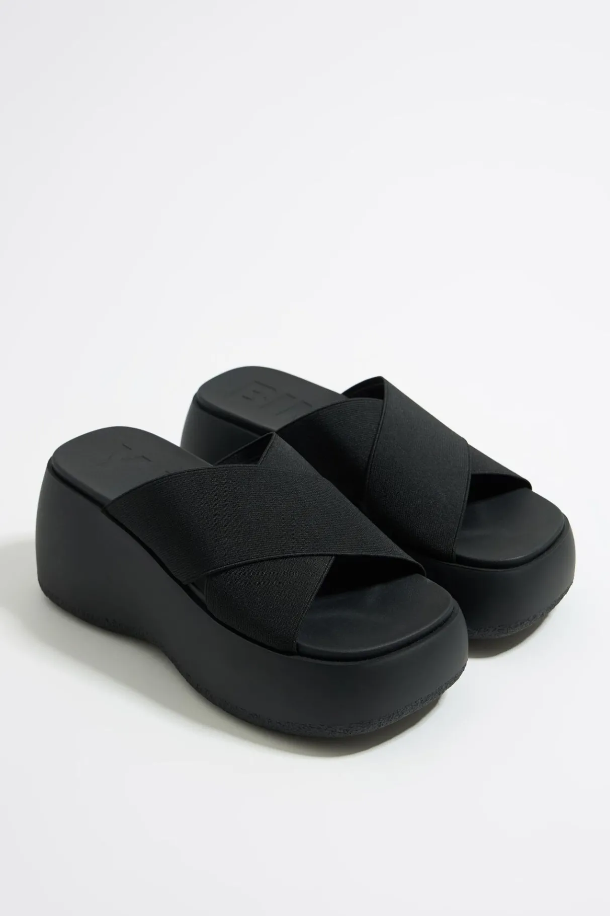 Mujer BIMBA Y LOLA Sandalias<Cuna Alta Elastico Negra