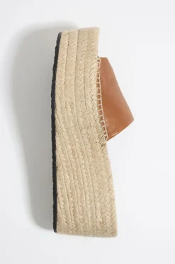 Mujer BIMBA Y LOLA Alpargatas<Cuna Alta Yute Piel Marron