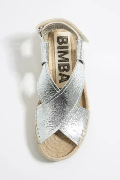 Mujer BIMBA Y LOLA Alpargatas<Cuna Yute Piel Plata