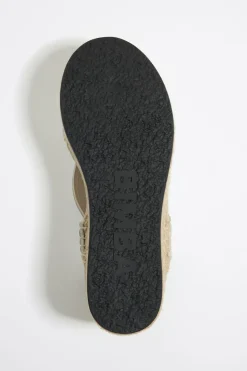 Mujer BIMBA Y LOLA Alpargatas<Cuna Yute Piel Plata