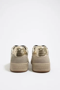 Mujer BIMBA Y LOLA Deportivas<Deportiva Cupsole Piel Dorada