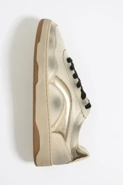 Mujer BIMBA Y LOLA Deportivas<Deportiva Cupsole Piel Dorada