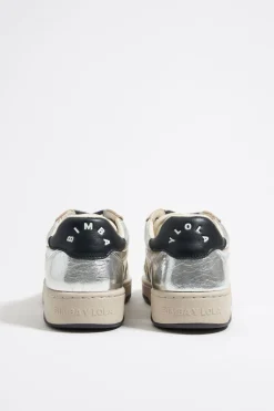 Mujer BIMBA Y LOLA Deportivas<Deportiva Cupsole Piel Plata