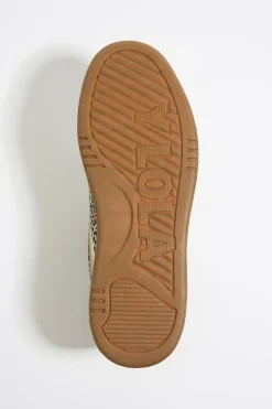 Mujer BIMBA Y LOLA Deportivas<Deportiva Cupsole Piel Print Leopard Beige