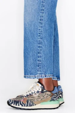 Mujer BIMBA Y LOLA Deportivas<Deportiva Jogger Chimo Print Tiger Beige