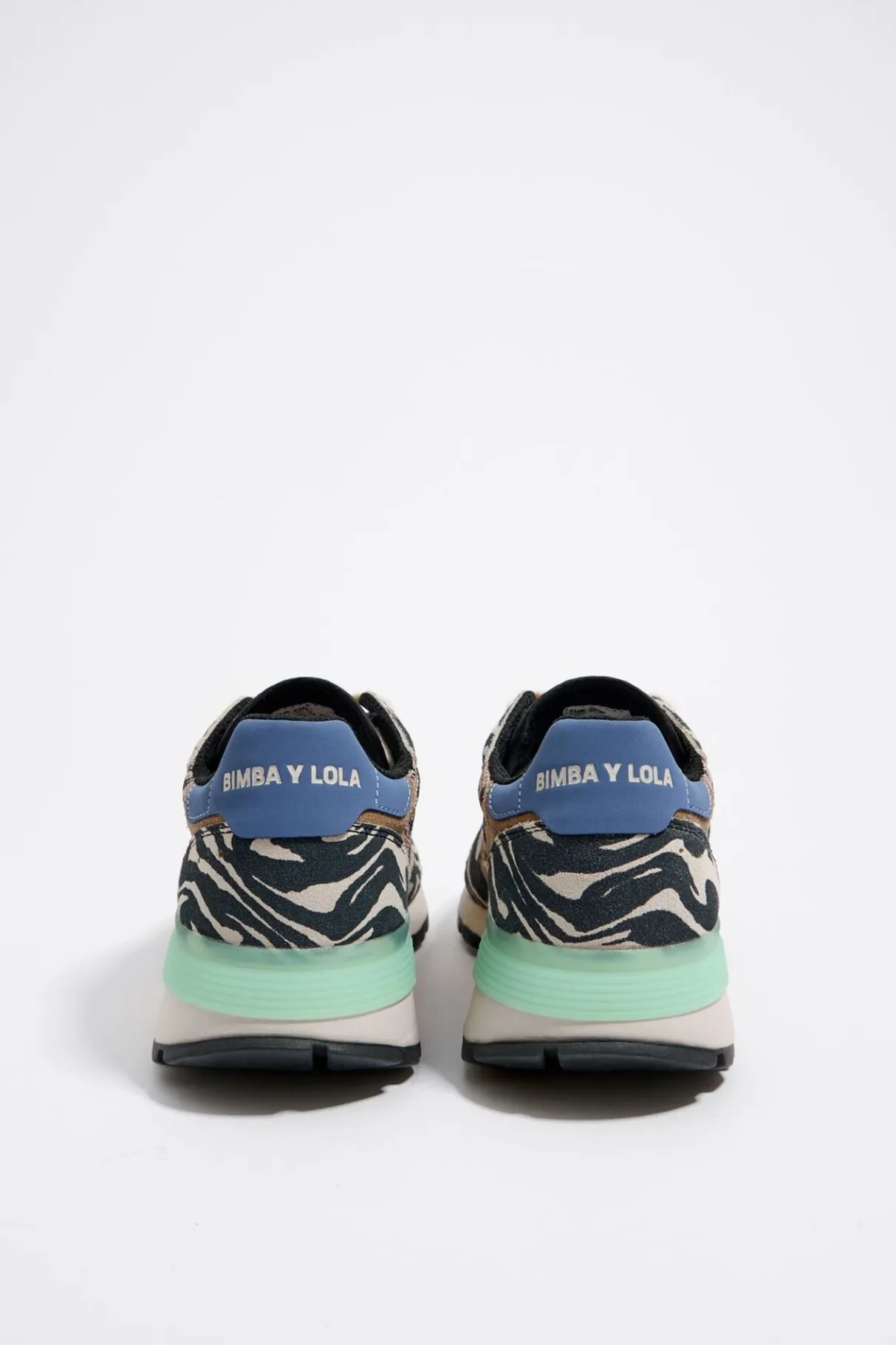 Mujer BIMBA Y LOLA Deportivas<Deportiva Jogger Chimo Print Tiger Beige