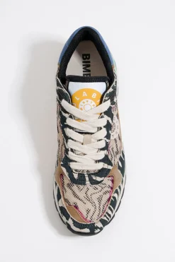 Mujer BIMBA Y LOLA Deportivas<Deportiva Jogger Chimo Print Tiger Beige