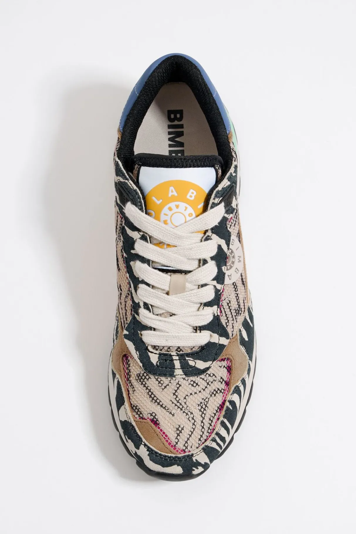 Mujer BIMBA Y LOLA Deportivas<Deportiva Jogger Chimo Print Tiger Beige