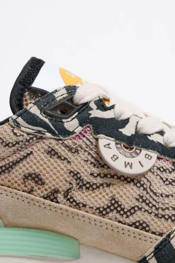 Mujer BIMBA Y LOLA Deportivas<Deportiva Jogger Chimo Print Tiger Beige