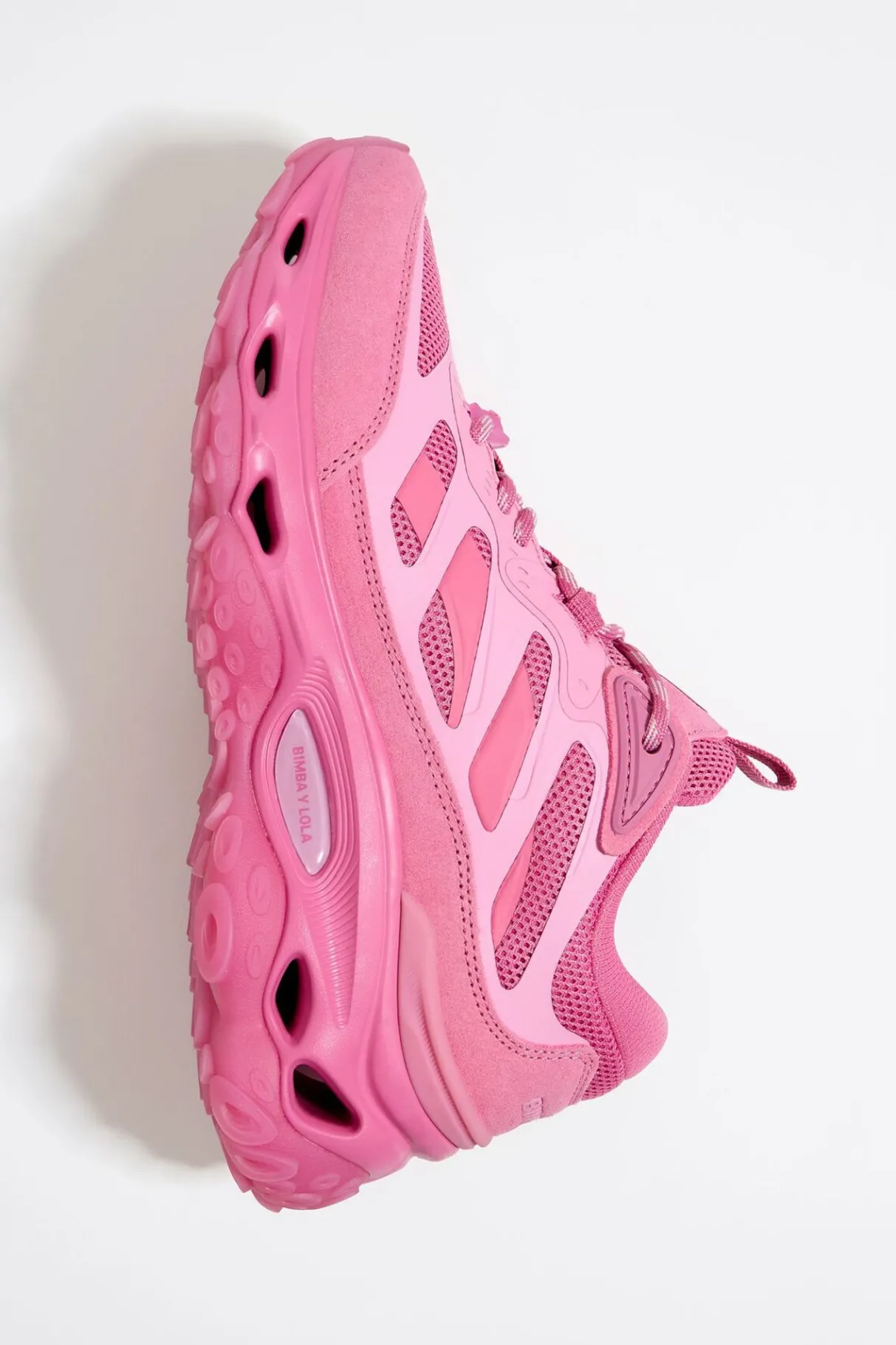 Mujer BIMBA Y LOLA Deportivas<Deportiva Pulpo Piel Rosa