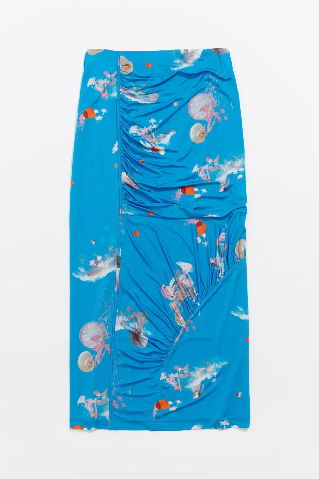 Mujer BIMBA Y LOLA Faldas<Falda Frunces Waves Azul