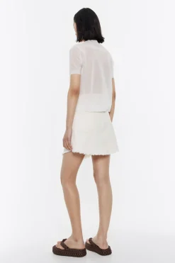 Mujer BIMBA Y LOLA Faldas<Falda Mini Denim Cruda