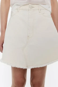 Mujer BIMBA Y LOLA Faldas<Falda Mini Denim Cruda