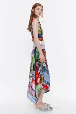 Mujer BIMBA Y LOLA Faldas<Falda Pareo Midi Parque Full