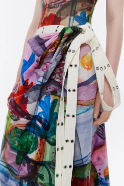 Mujer BIMBA Y LOLA Faldas<Falda Pareo Midi Parque Full