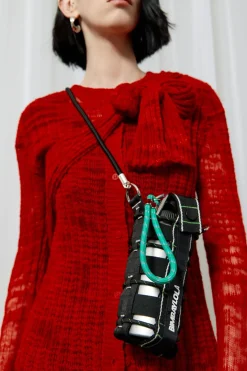 Mujer BIMBA Y LOLA Botellas<Funda Botella Nylon Negro