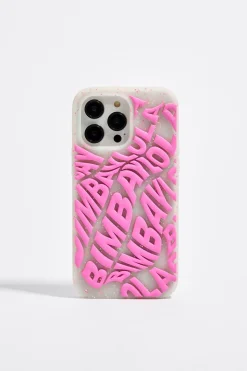 Mujer BIMBA Y LOLA Carcasas Móvil<Funda Iphone 14 Pro Max Silicona Logo Rosa