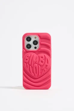 Mujer BIMBA Y LOLA Carcasas Móvil<Funda Iphone 15 Pro Silicona Fresa