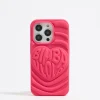 Mujer BIMBA Y LOLA Carcasas Móvil<Funda Iphone 14 Pro Silicona Fresa