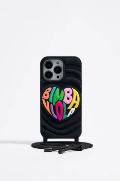 Mujer BIMBA Y LOLA Carcasas Móvil<Funda Iphone 13 Pro Silicona Negra
