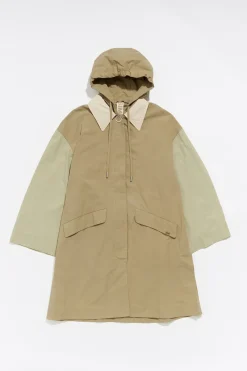 Mujer BIMBA Y LOLA Gabardinas Y Chaquetas<Gabardina Linea A Algodon Caqui