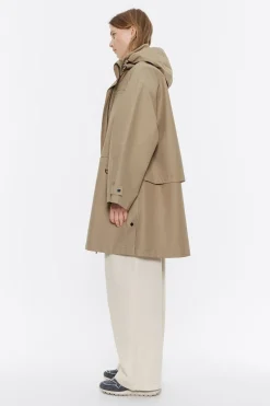 Mujer BIMBA Y LOLA Gabardinas Y Chaquetas<Gabardina Linea A Midi Caqui