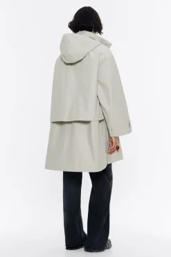 Mujer BIMBA Y LOLA Gabardinas Y Chaquetas<Gabardina Linea A Midi Piedra