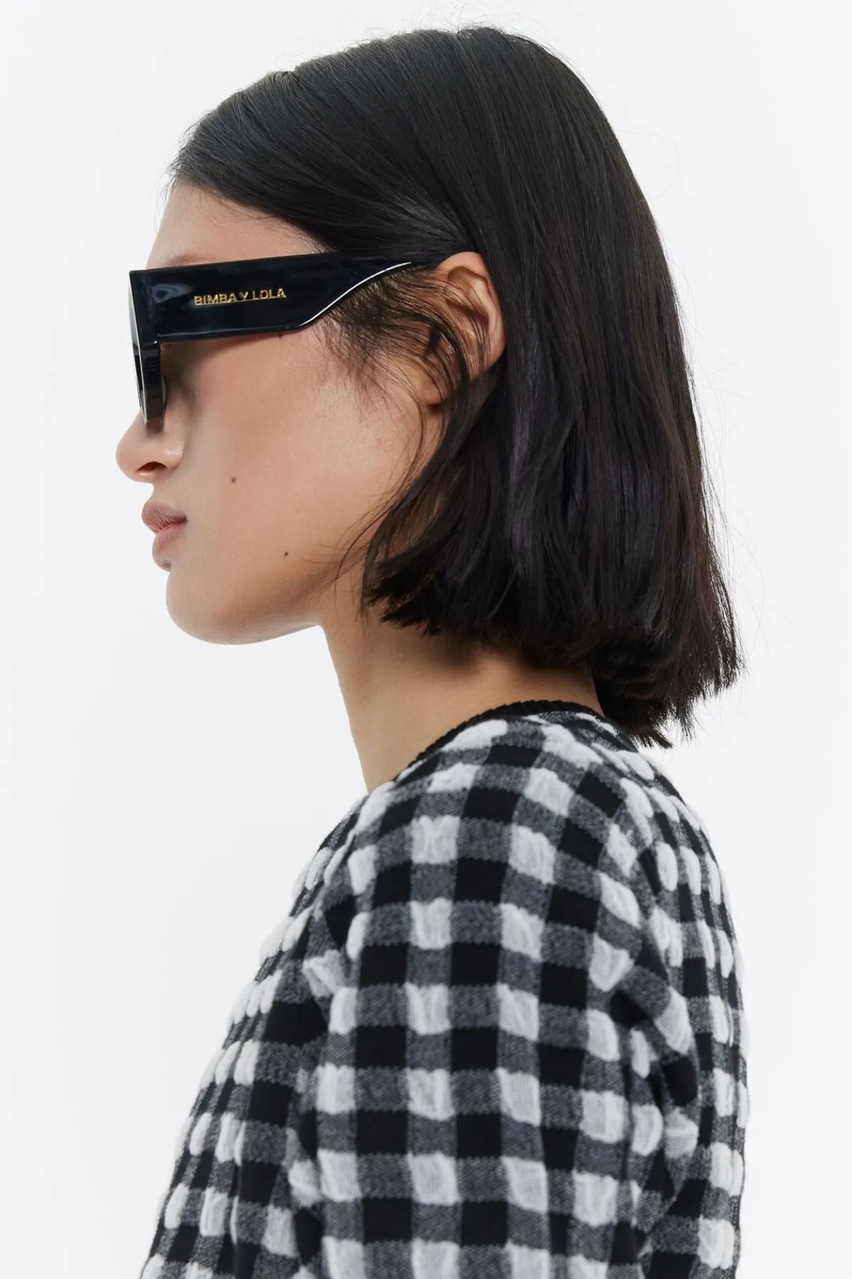 Mujer BIMBA Y LOLA Gafas De Sol<Gafas De Sol Rectangulares Negras