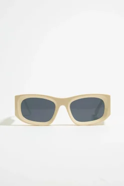Mujer BIMBA Y LOLA Gafas De Sol<Gafas De Sol Rectangulares Crema