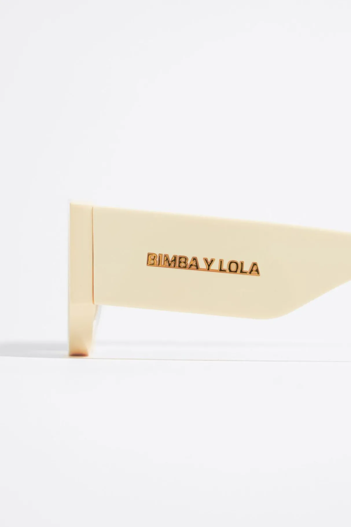 Mujer BIMBA Y LOLA Gafas De Sol<Gafas De Sol Rectangulares Crema