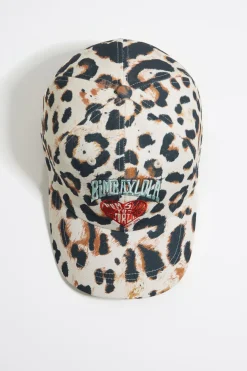 Mujer BIMBA Y LOLA Gorros Y Gorras<Gorra Algodon Animal Print