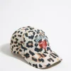 Mujer BIMBA Y LOLA Gorros Y Gorras<Gorra Algodon Animal Print