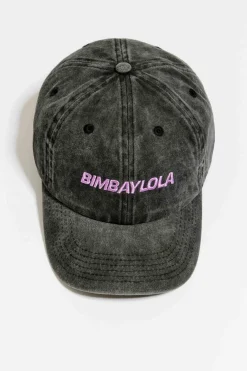 Mujer BIMBA Y LOLA Gorros Y Gorras<Gorra Algodon Negra