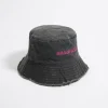 Mujer BIMBA Y LOLA Gorros Y Gorras<Gorro Bucket Algodon Negro