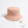 Mujer BIMBA Y LOLA Gorros Y Gorras<Gorro Bucket Algodon Rosa Claro