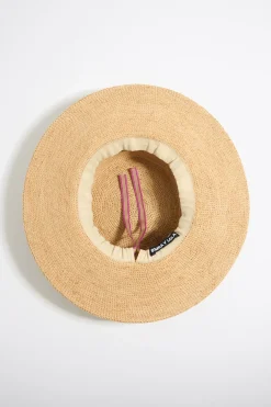 Mujer BIMBA Y LOLA Gorros Y Gorras<Gorro Canotier Rafia Natural